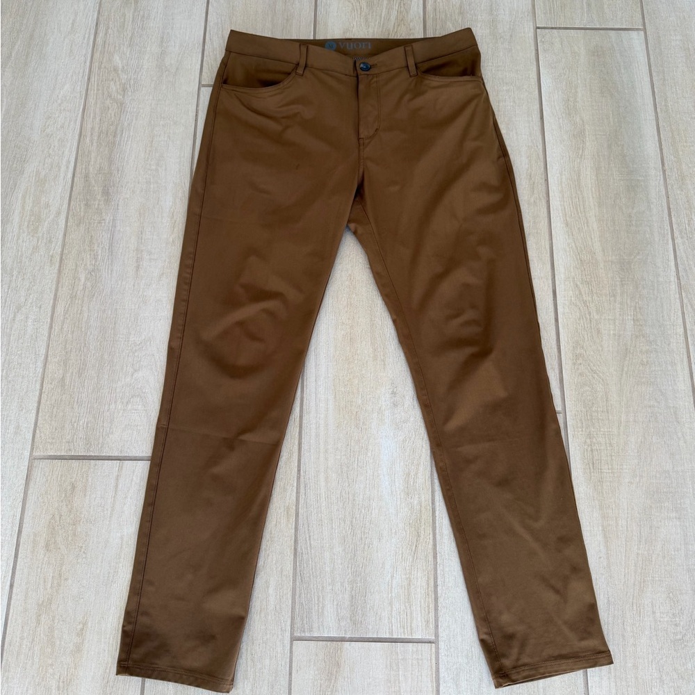 Vuori Meta Slim Fit Pants Tobacco